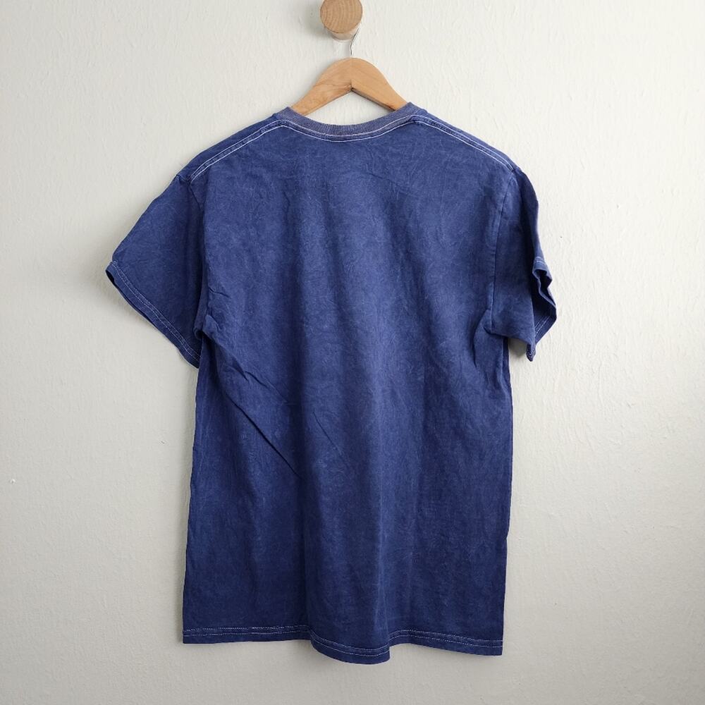 NEW NIRVANA Blue Angel Graphic T-Shirt Unisex M Faded Cotton Grunge Tee - Picture 6 of 8